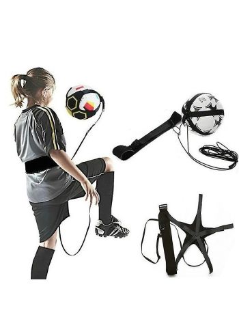 Fußball-Jongliertaschen, zusätzlicher Kreisgürtel, Kinder-Fußball-Trainingsausrüstung, Kick-Solo-Fußballtrainer